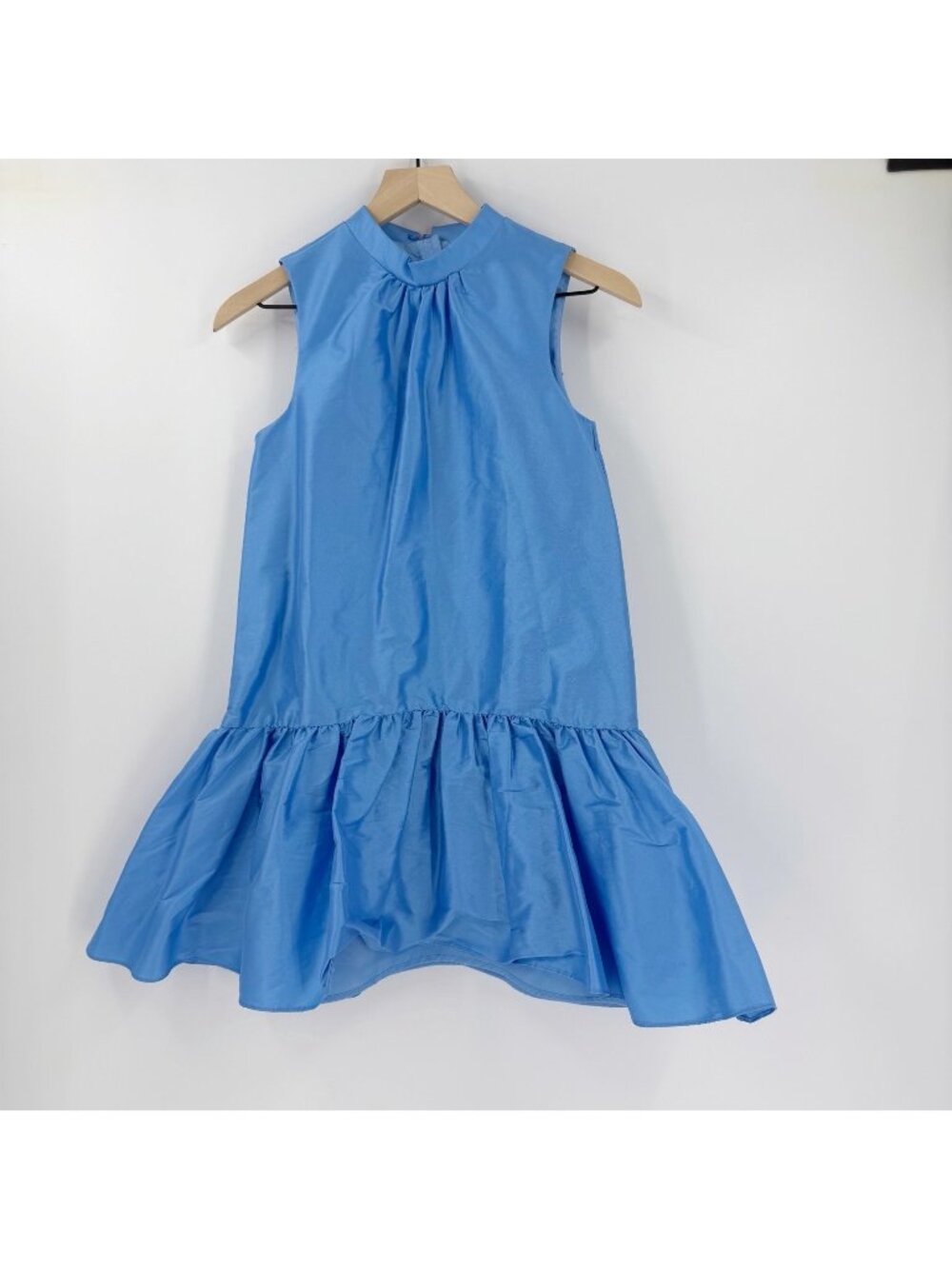 Marks & Spencer M&S Blue Bow Dress Girls 11-12 Years Special Occasion Event